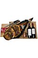 Confezione regalo di Natale con spalla di jamon iberico Loriñón (ref. 07P01)