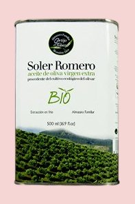 Olio extravergine di oliva biologico Soler Romero picual 500 ml