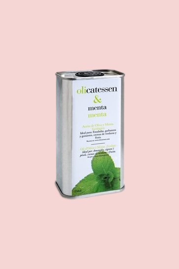 Olio di oliva biologico alla menta Olicatessen 250 ml