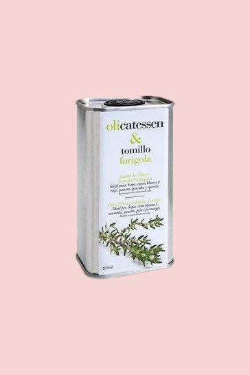 Olio di oliva biologico al timo Olicatessen 250 ml