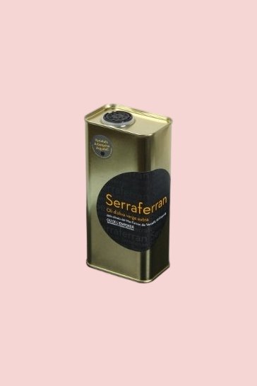 Olio extravergine di oliva Serraferran arbequina/argudell 500 ml (latta)