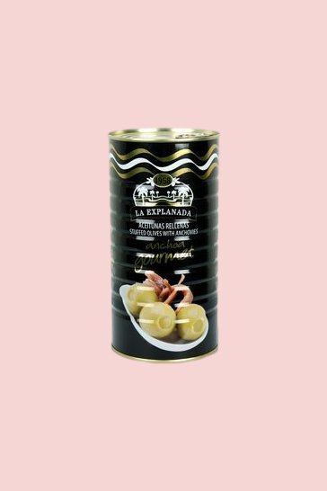 Olive verdi farcite di acciughe La Explanada 1440 gr