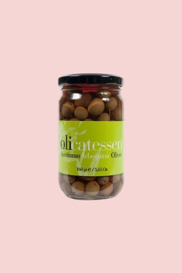Olive arbequina biologiche Olicatessen 160 gr