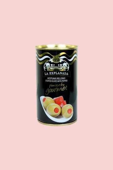 Olive verdi farcite di peperoni La Explanada 360 gr