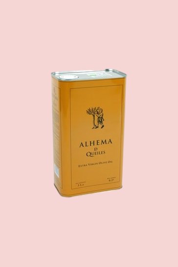 Olio extravergine di oliva biologico Alhema de Queiles arbequina 3 litri
