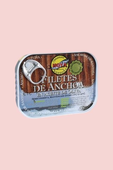 Filetti di acciuga del Cantabrico all'olio di oliva Hoya 78 gr