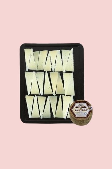 Tagliere di formaggio di pecora Manchego Señorío de Quevedo