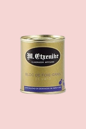 Blocco di foie gras d'anatra Etxenike 130 gr