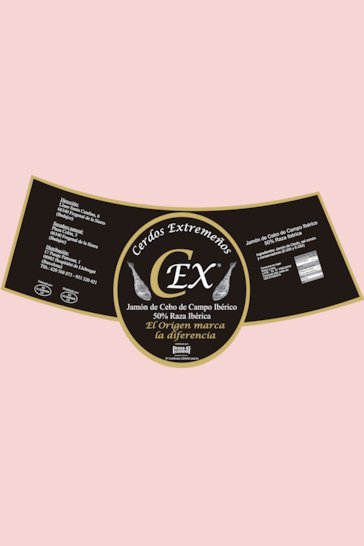 Prosciutto Cerdos Extremeños Cebo di Campo
