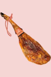 Prosciutto spagnolo jamon iberico di bellota Ciurana, pata negra