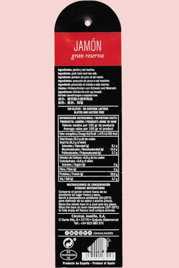 Prosciutto Joselito Gran Reserva