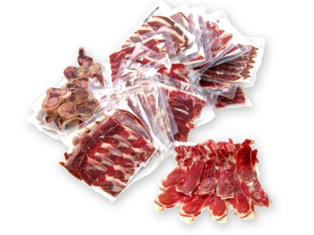 Prosciuto Jamon iberico affettato