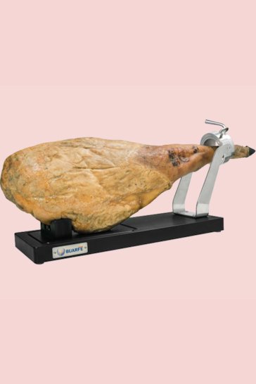 Porta prosciutto girevole in polietilene Buarfe Iberico Inox PE-500