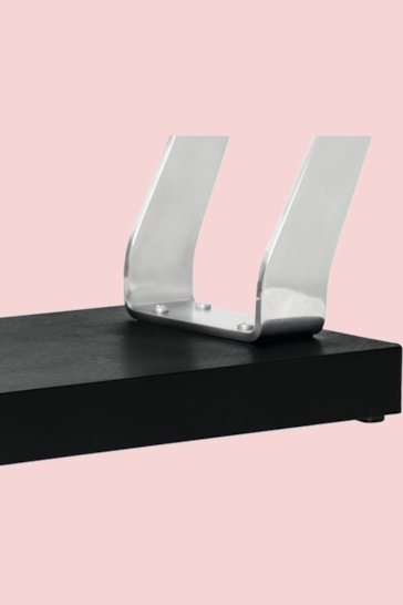 Porta prosciutto girevole in polietilene Buarfe Iberico Inox PE-500