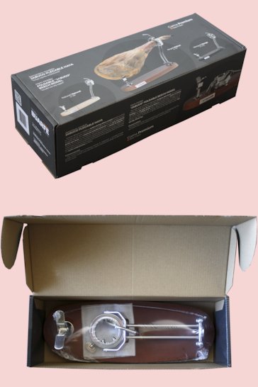 Porta prosciutto Buarfe Jabugo girevole pieghevole