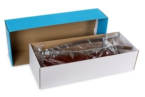 Ferma prosciutto con morsa nella sua scatola