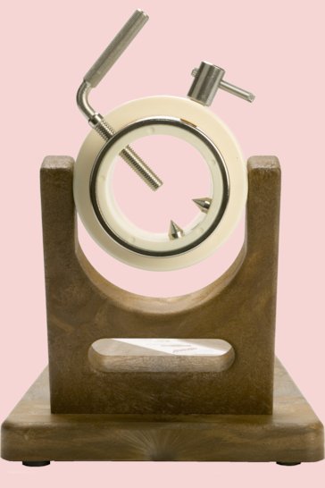 Porta prosciutto girevole Jamotec Casa JP (in acciaio e plastica)