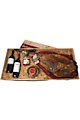 Confezione regalo di Natale con prosciutto spagnolo jamon iberico Ribera (ref. 08J01)