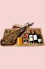 Confezione regalo di Natale con prosciutto spagnolo jamon iberico Castillo (ref. 08J05)