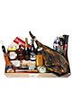 Confezione regalo di Natale con prosciutto spagnolo jamon iberico Nogal (ref. 09J07)