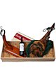 Confezione regalo di Natale con spalla di jamon iberico Remondo (ref. 09P02)