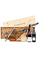 Confezione regalo di Natale con prosciutto spagnolo jamon iberico Jerez (ref. 11J06)
