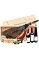 Confezione regalo di Natale con prosciutto spagnolo jamon iberico Mauro (ref. 12J08)