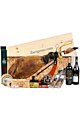 Confezione regalo di Natale con prosciutto spagnolo jamon iberico Coronas (ref. 12J10)