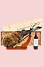 Confezione regalo di Natale con spalla di jamon spagnolo Trujillo (ref. 14P01)