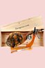 Confezione regalo di Natale con spalla di jamon iberico Múrtiga (ref. 15P02)