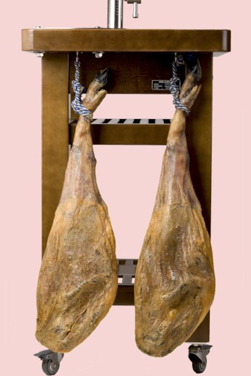 Tavolo porta-prosciutto per affettare jamon iberico spagnolo Jamotec Elite