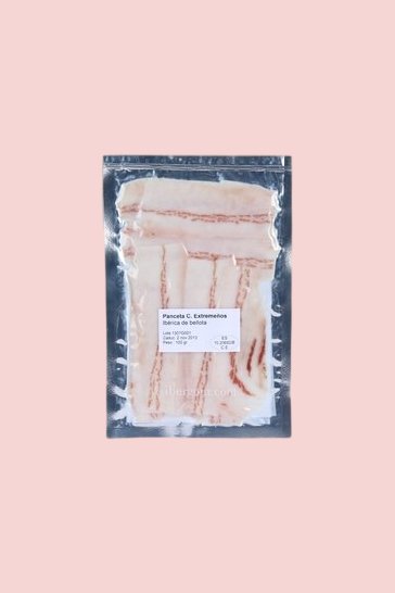 Pancetta iberica di bellota Pata Negra - a fette