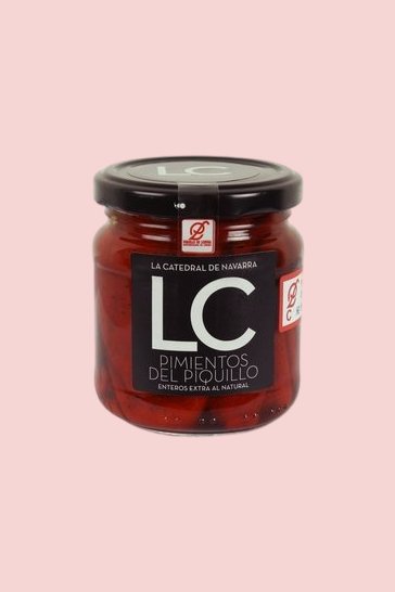 Peperoni del Piquillo di Lodosa interi La Catedral de Navarra 190 gr