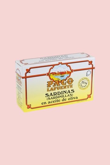 Sardine all'olio di oliva Paco Lafuente 12/14 u. 125 gr (sardinillas)