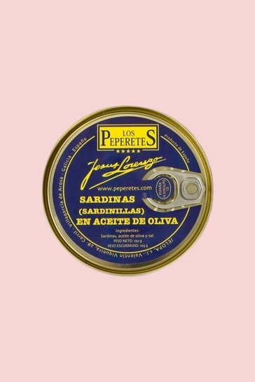Sardine all'olio di oliva Los Peperetes 150 gr (sardinillas)