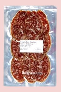 Salame Joselito iberico di bellota a fette