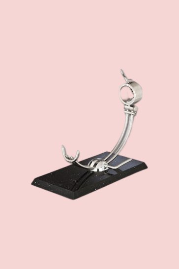 Porta prosciutto regolabile Afinox Silestone Estelar nero