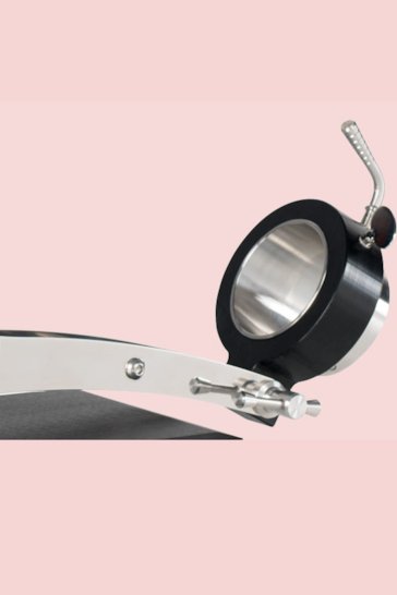 Porta prosciutto regolabile in polietilene Buarfe Elite Inox