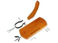 Pezzi del supporto per prosciutto e chiavi per il montaggio