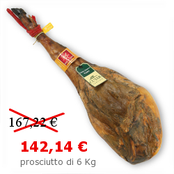 Prosciutto di Jabugo D.O. Huelva Selección Cebo